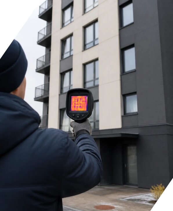 Тепловизионное обследование зданий в Шатуре от 5122 р. | ЭкспертизаРоссия