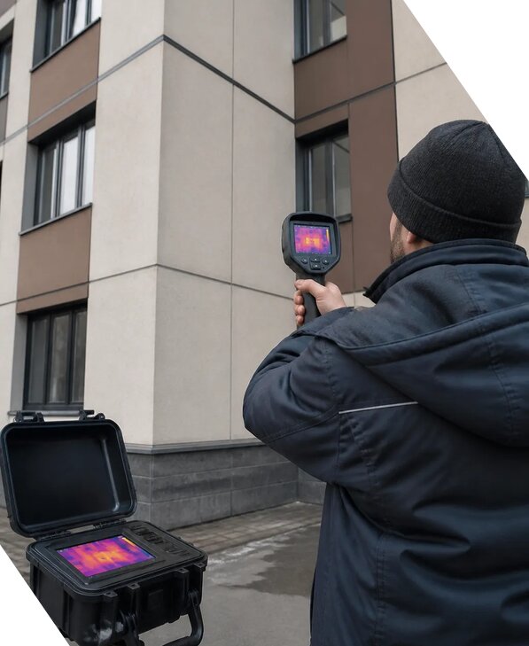 Тепловизионное обследование зданий и сооружений в Шатуре